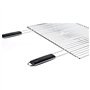 Unbekannt Sunday Grille de cuisson chromée Largeur 60 cm Profondeur 40 cm