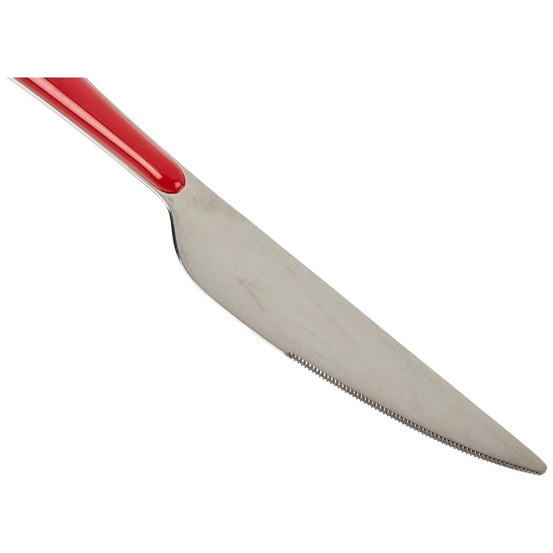 Image secondaire de BUGATTI GG3U-023F50 Gioia Ménagère de 24 Pièces Service de Table SAN/Acier Rouge 22 x 8 x 30 cm