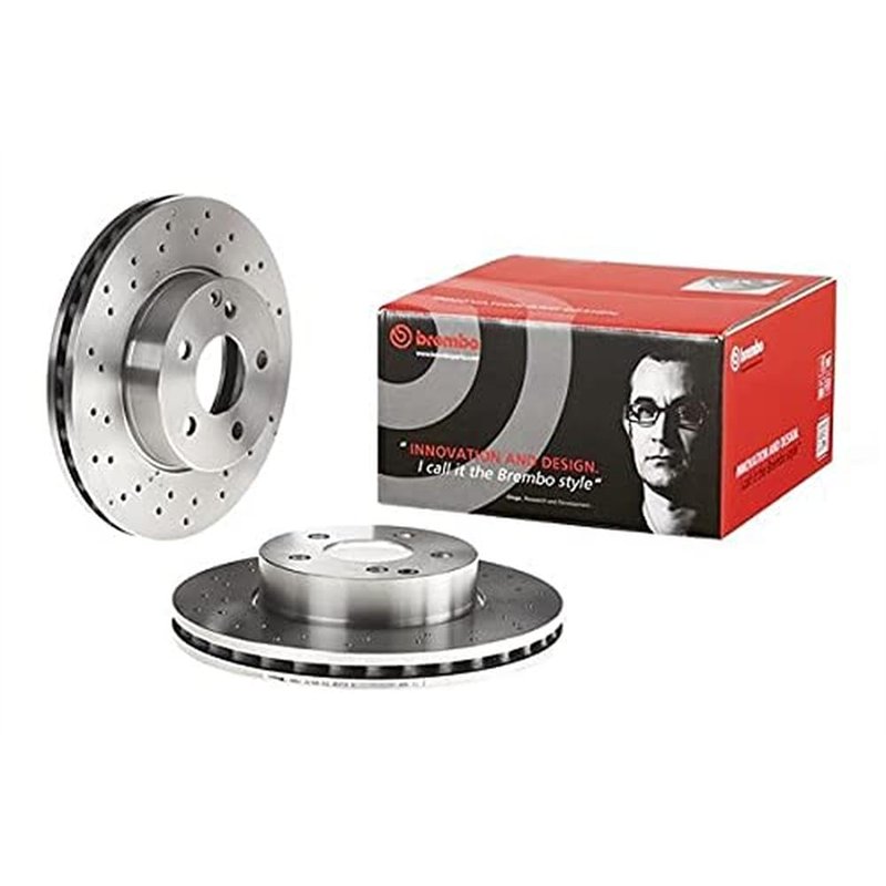 Image secondaire de Brembo 09.8969.20 - Disque de Frein Arrière - Jeu de 2 disques