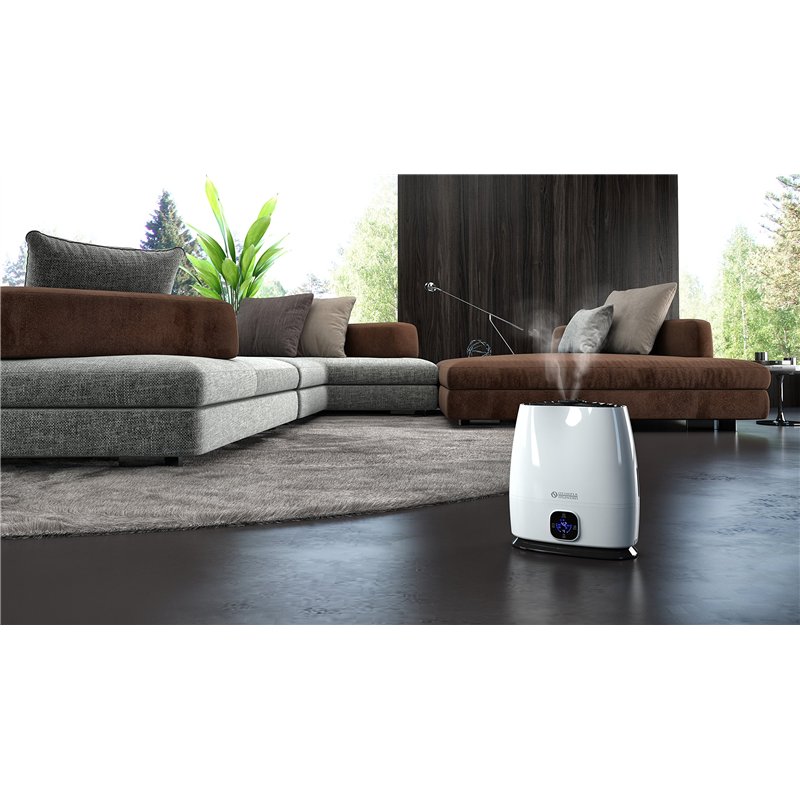 Image secondaire de Olimpia Splendid 99425 Limpia 6 Humidificateur d’Air Diffuseur d'Huiles Essentielles avec Minuterie 55 W - 50 m²