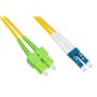 LINK LKSCALCU903 Câble Fibre Optique SC APC vers LC UPC SINGLEMODE Duplex MT.3