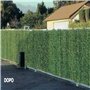 OEM Haie de jardin artificielle, en rouleau de 1 x 3 m (3 m²) - Idéale pour balcon ou clôture - Aspect sapin - Ultra couvrant