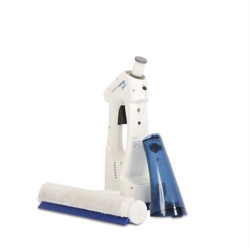 Image secondaire de LINEA TIELLE SRL UNIPERSONALE Lave-vitres avec fonction d'aspiration, batterie rechargeable pour fenêtres, carreaux, miroirs et 