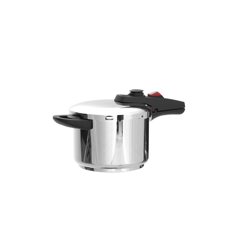 Image secondaire de BRA Allure | Ensemble Duo d'Autocuiseurs Rapides de 4+6 Litres, Acier Inoxydable 18/10, Avec 2 Programmes de Cuisson et Système