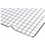 Ibili 780825 Grille rectangulaire à gâteaux 40x25 cm, Argent, 1 - Pack