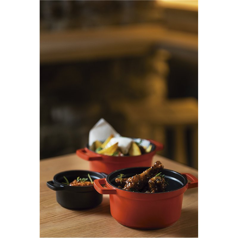 Image secondaire de Lacor 25916 Faitout Rouge Fonte d'Aluminium avec Couvercle Diamètre: 16 cm