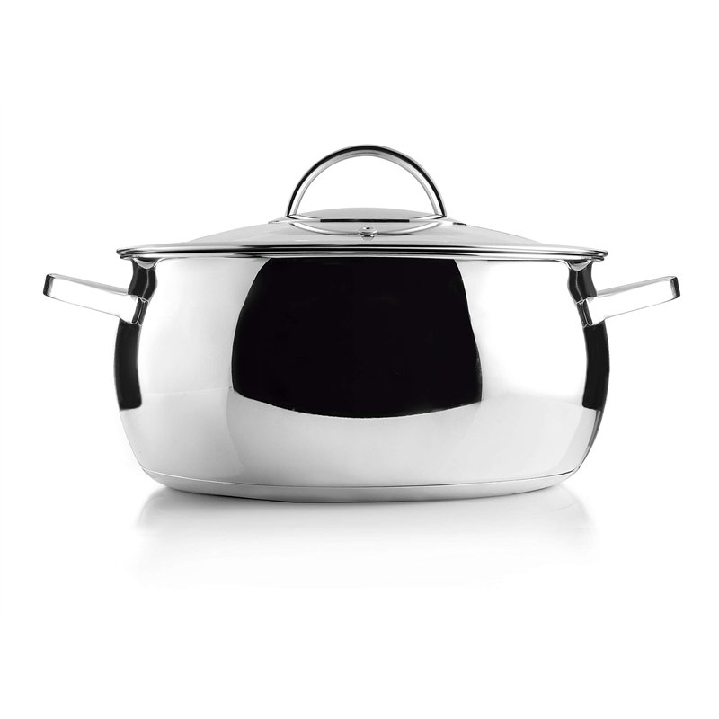 Image secondaire de Lacor 79024 Faitout avec Couvercle 24 cm, Argenté