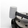 Alyco 196787-Maillet caoutchouc 455 g blanc manche fibre