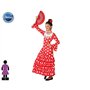Atosa déguisement danseuse flamenco rouge 5 a 6 años