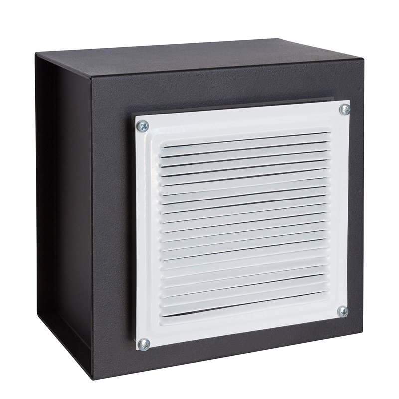Arregui Grid 13000W-S0 Coffre-fort invisible à emmurer, à cacher derrière une grille de ventilation, 20 x 20 x 13 cm, 6 L