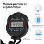OcioDual Chronomètre Sport, Horloge numérique pour Entraîneurs, Montre Sport Homme Idéale pour Compétitions Et Tests, Minuteur C