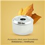 Hostelnovo - Lot de 4 Cendriers à Eau avec Couvercle - Accessoire fumeur Anti-odeurs et Anti-fumée - Dimensions 9 x 7 cm - Porta