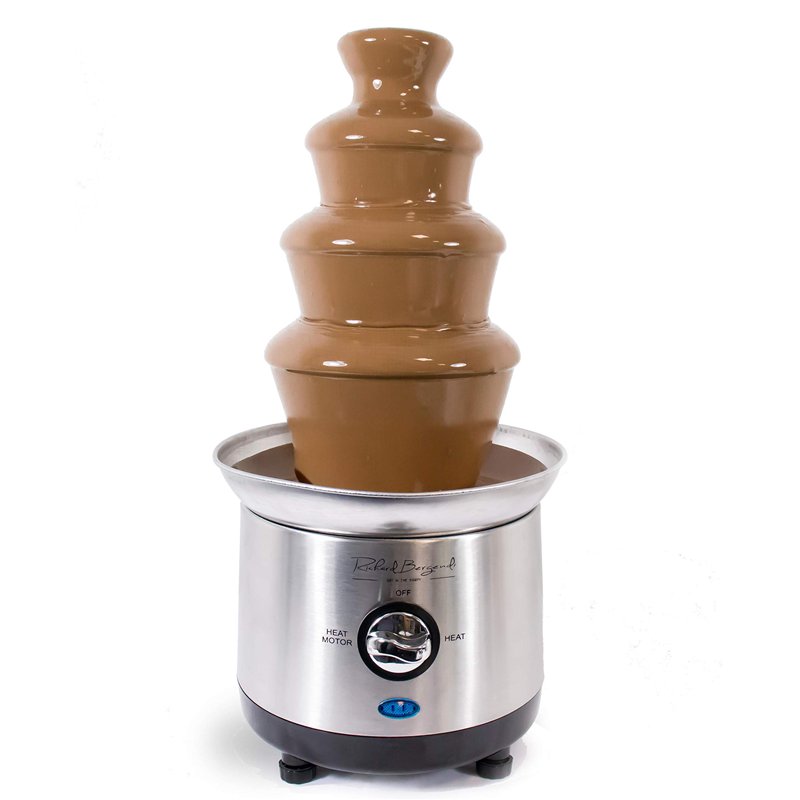 Richard Bergendi Fontaine de chocolat, PREMIER NEW INOX, 430 mm de hauteur