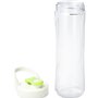 ECG SM 3510 Mix&Go Mini Blender Smoothie, Plastique, 600 milliliters, Blanc/Vert