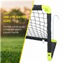 Dunlop Cage de Foot 50 x 44 x 44 cm - Ensemble de 2 Buts de Foot - Mini But Pliable - Kit Entrainement Football pour Enfants et 