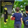 Dunlop Cage de Foot 50 x 44 x 44 cm - Ensemble de 2 Buts de Foot - Mini But Pliable - Kit Entrainement Football pour Enfants et 