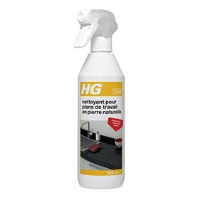 HG Nettoyant pour Plans de Travail en Pierre Naturelle - Spray Nettoyant pour Surfaces en Quartz / Granite / Marbre & autres, Dé HG Nettoyant pour Plans de Travail en Pierre Naturelle - Spray Nettoyant pour Surfaces en Quartz / Granite / Marbre & autres