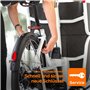 AXA Imenso Large Rétractable - Antivol Vélo - Cadenas - Niveau de Sécurité 12 - Combinable avec Serrure à larder - 75 mm