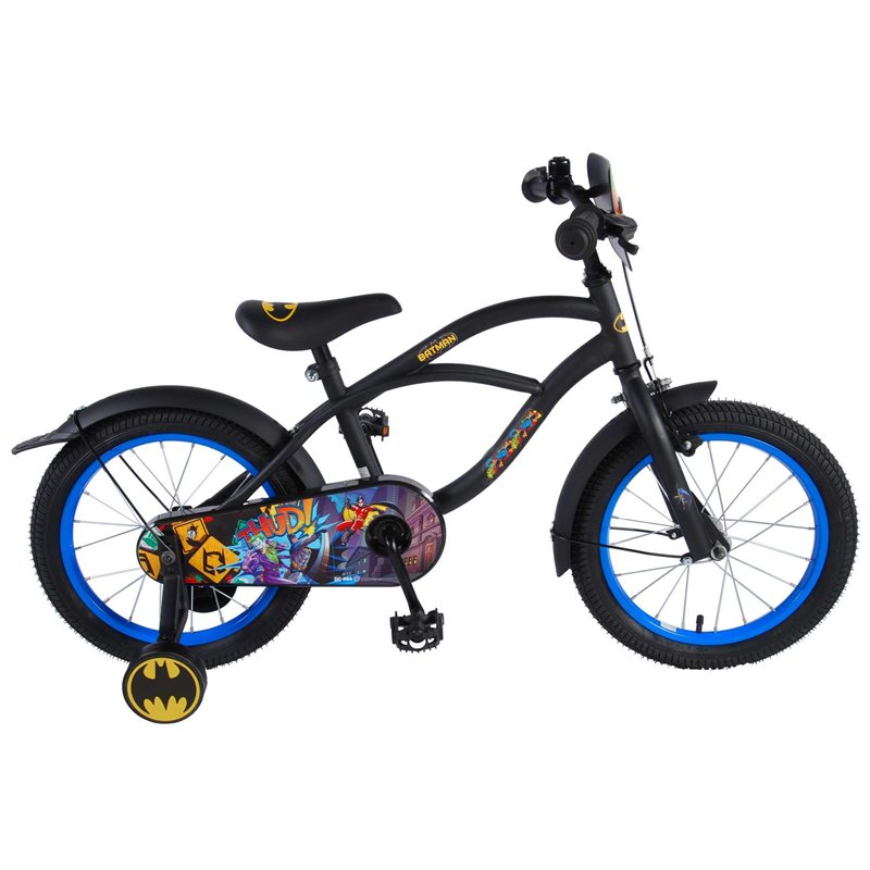 Batman 81634 Vélo pour Enfant Jeunesse Unisexe, Noir, Kleinkind
