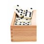 Engelhart - 250123 - Coffret de Dominos Classique Double 9 - Grande Boite en Bois avec 55 pièces - Dim. Domino : 50 x 25 x 10 mm