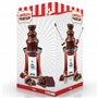 Gadgy Fontaine à Chocolat à 3 niveaux - Fontaine à Chocolat en Acier Inoxydable - Fontaine à Chocolat Retro Look - Fondue à Choc
