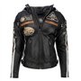 Urban Leather Mixte Leren Bikerjack 58 Urban vestes pour femme
