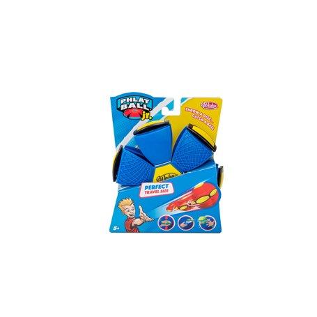 Wahu - PHLAT BALL Junior - Coloris Aléatoire - Mini Frisbee Volant Rétractable en Ballon - Jeux Extérieur Enfant dès 5 Ans - Bal
