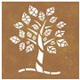 vidaXL Mensola a Muro Rovere Fumo 85x16x52,5 cm in Legno Multistrato