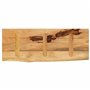 Dessus de table 90x20x2,5 cm bord vif bois massif manguier brut