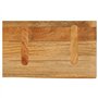 vidaXL Dessus de Table à Bord Vivant 50x20x2,5 cm Bois Massif manguier