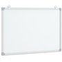 vidaXL Tableau blanc magnétique 40x30x1