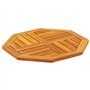 vidaXL Dessus de Table 50x50x2 cm octogonal Bois Massif d'acacia, Dessus de Table de Rechange, Plateau de Table en Bois, Planche