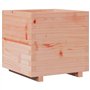 vidaXL Jardinière 50x50x49,5 cm Bois Massif de Douglas, jardinière d'extérieur, bac à Fleurs, boîte à Plantes, jardinière de ter