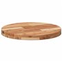 vidaXL Dessus de Table Rond Ø50x4 cm Bois Massif d'acacia