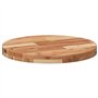 vidaXL Dessus de Table Rond Ø50x4 cm Bois Massif d'acacia