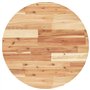 vidaXL Dessus de table rond Ø60x4 cm bois massif d'acacia