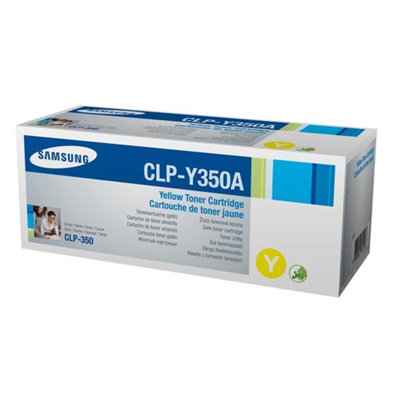 Image secondaire de Samsung CLP-Y350A - Gelb - Original - Tonerpatrone - für CLP-350N
