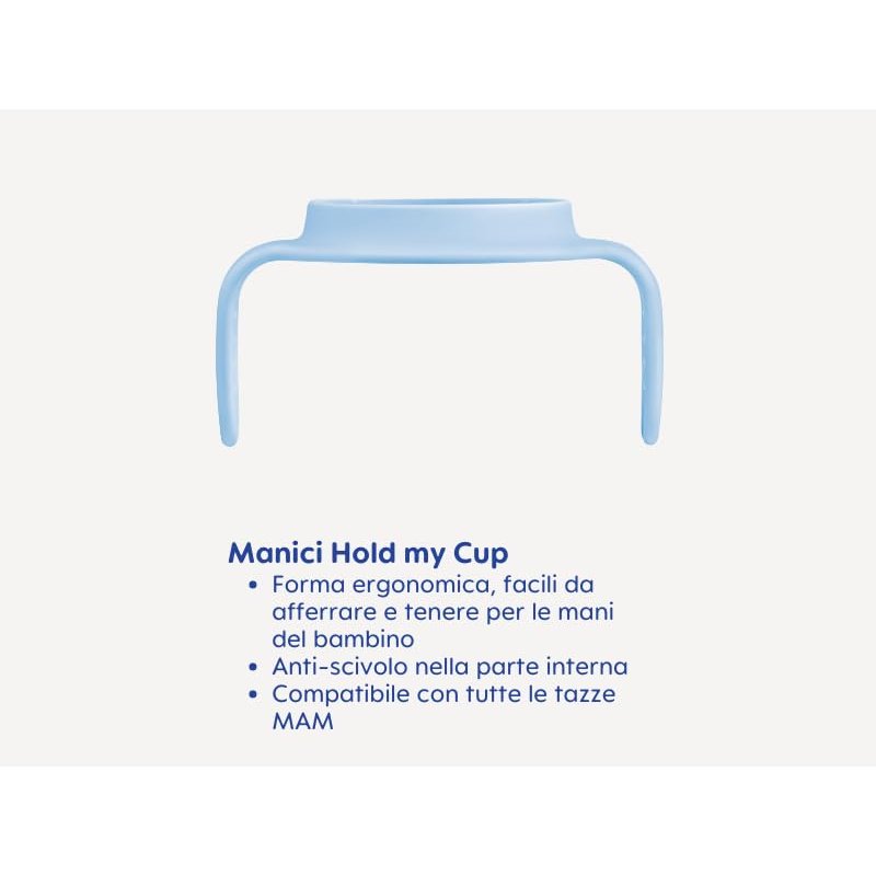 Image secondaire de MAM Hold My Bottle Jour & Nuit, Poignées Éclairantes Dans Le Noir, Compatibles Avec Biberons et Trainer, Antidérapantes et Ergonomiques