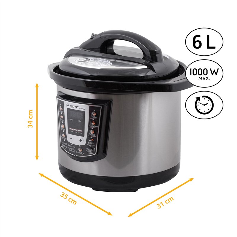 Image secondaire de TZS First Austria Autocuiseur Multifonction 6L