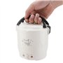 Cuiseur à Riz électrique 12V 100W 1.3 L électrique Portable Multifonctionnel Cuiseur à Riz Cuiseur à Vapeur Cuiseur à Vapeur pou