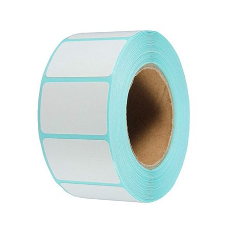 Aobetak Lot de 800 étiquettes autocollantes blanches 60 mm x 30 mm pour bocaux de congélation Imprimantes