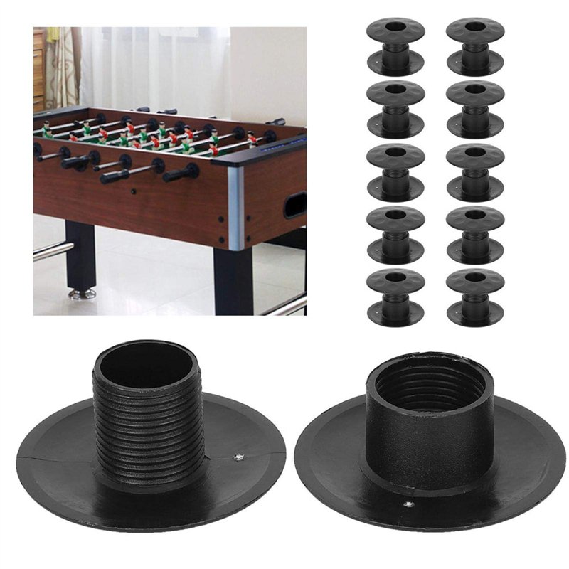 Bagues de Baby-Foot de Table, 10 Paires de Tiges de Roulement de Football de Table de Footbalfor Table Soccer Fussball Table Acc