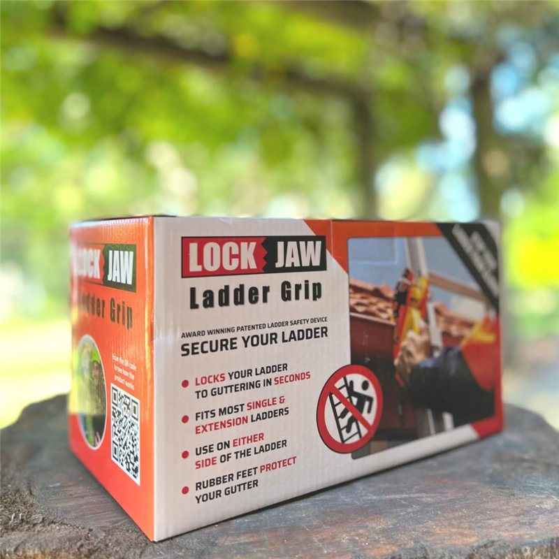 Image secondaire de Lock Jaw Ladder Grip – Clip de sécurité pour échelle – Se sentir en sécurité sur vos échelles et climb plus sûr (unité simple)