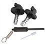 Fydun Moteur Set Calage Verrouillage, 4 Pièces/Ensemble Trousse d'outils de synchronisation de Moteur,Outil de Calage de Moteur 