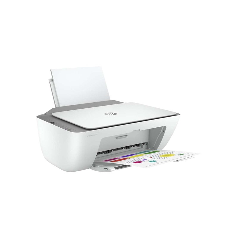 Image secondaire de HP Imprimante tout-en-un DeskJet 2720 avec impression sans fil, encre instantanée avec essai de 2 mois, blanc