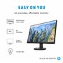 HP Moniteur v24i Full HD (1920 x 1080) 23,8 Pouces (1 VGA, 1 HDMI) - Noir