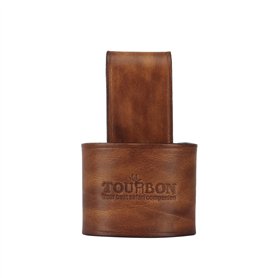 Tourbon Porte-Outils avec poignée en Cuir véritable pour Marteau Hache Faucille