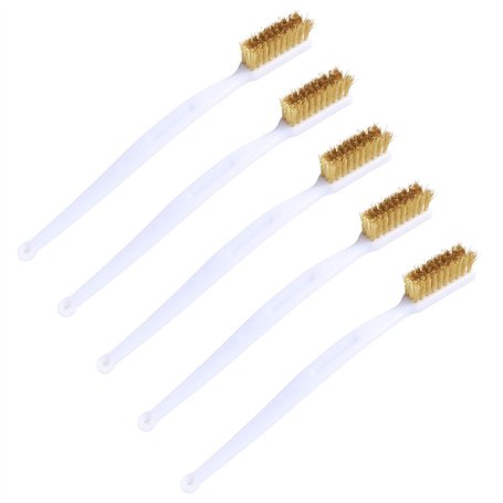 ALMOCN Lot de 5 brosses à dents en fil de cuivre pour imprimante 3D