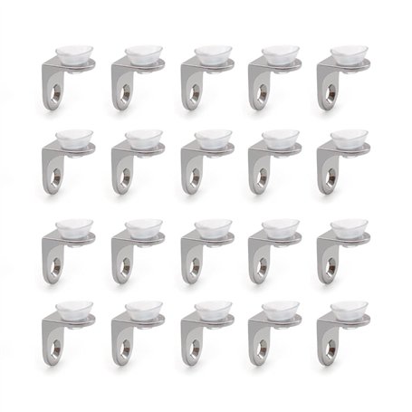 CHSEROK 20 Pièces Support Etagere Verre