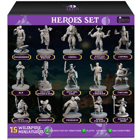 15 Figurines héros et PNJ pour Figurines DND D&D Miniatures et Donjon et Dragons Minis DND pour Jeu de rôle de Table de Jeu de r